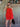 Stevie Set - Red Eyelet Grid