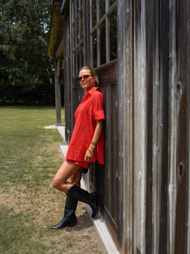 The Georgia Set - Red Daisy