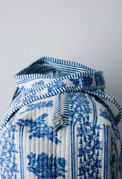 Weekender Bag in French Blue Floral