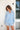 Blue Seaside Lattice PJ Set - Long/Short