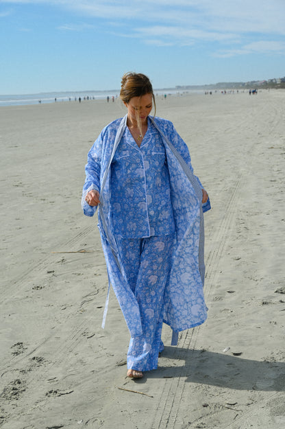 Bathrobe in Blue Morning Sky - Long