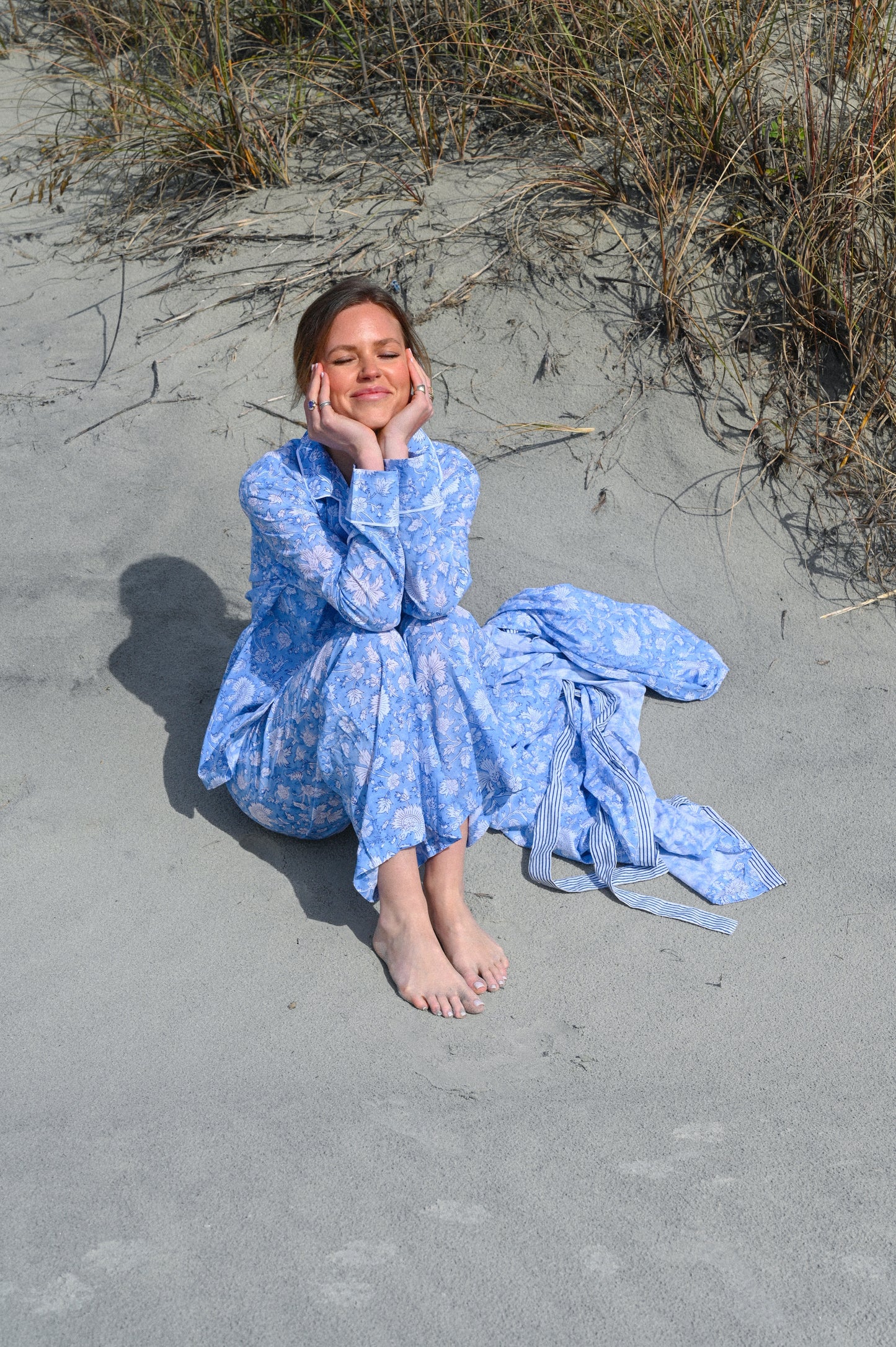 Cozy Pajama Set - Blue Morning Sky