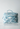 Quilted Cosmetic Train Case -  Blooming in Blue
